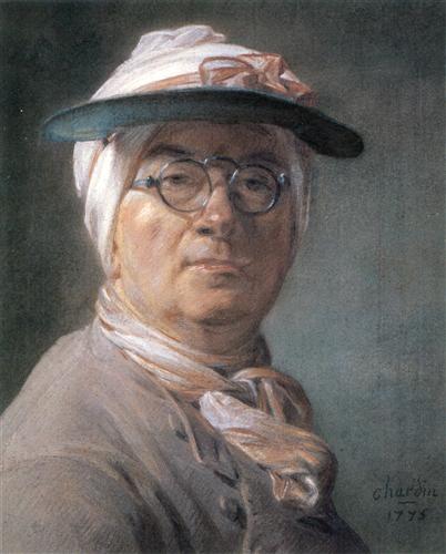 Постер (плакат) Self-Portrait Wearing Glasses
