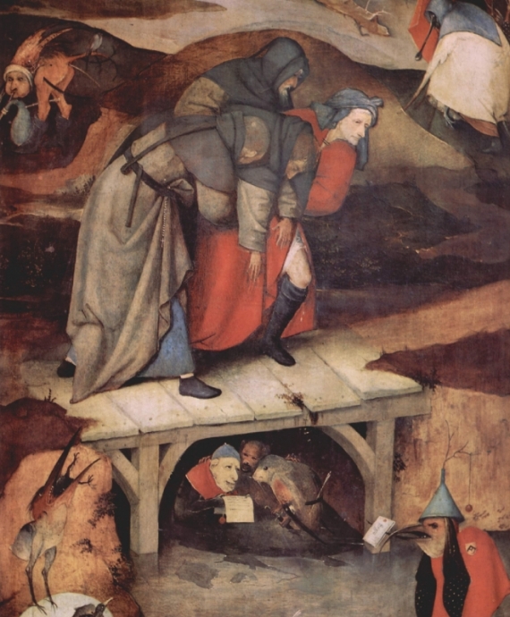 Постер (плакат) The Temptation of Saint Anthony (Detail)
