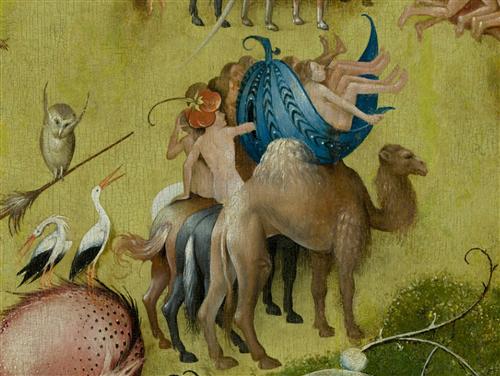 Постер (плакат) The Garden of Earthly Delights, central panel (Detail	
