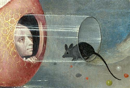 Постер (плакат) The Garden of Earthly Delights, center panel (Detail	
