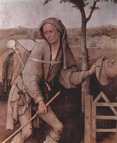 Постер (плакат) Der Landstreicher (Der verlorene Sohn, Tondo, Detail)