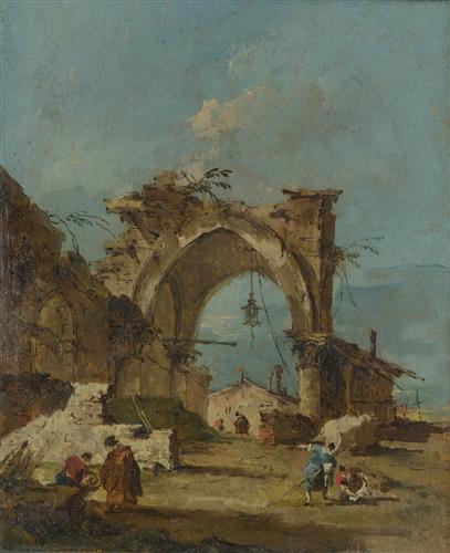 Постер (плакат) A Caprice with a Ruined Arch
