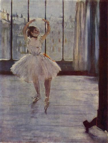 Постер (плакат) Die Tanzerin beim Fotografen