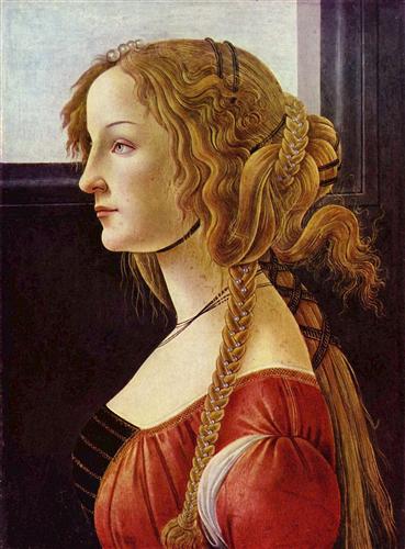Постер (плакат) Portrait of the Simonetta Vespucci	
