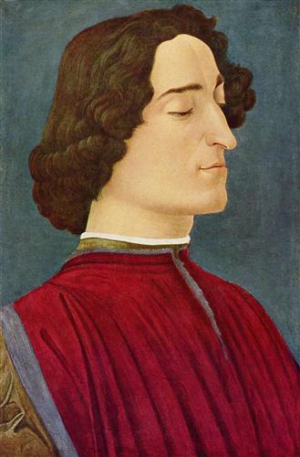 Постер (плакат) Portrait of the Giuliano de Medici