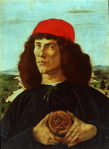 Постер (плакат) Portrait of a Man with the Medal of Cosimo de Medici the Elder	
