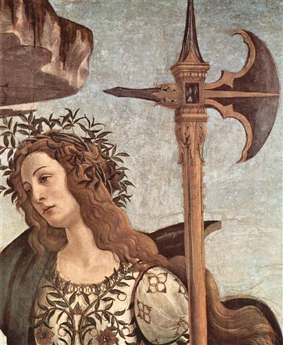 Постер (плакат) Minerva and the Centaur (detail)	
