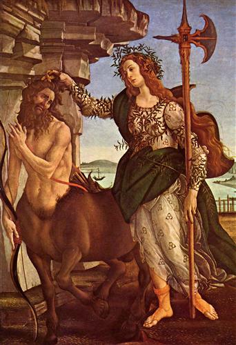 Постер (плакат) Minerva and the Centaur	
