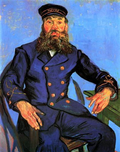 Постер (плакат) Portrait of the Postman Joseph Roulin 5
