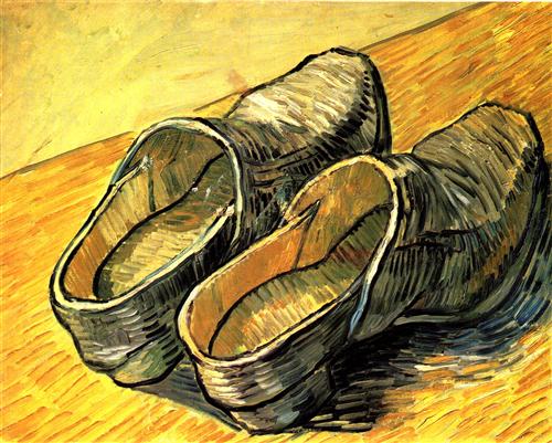 Постер (плакат) A Pair of Leather Clogs
