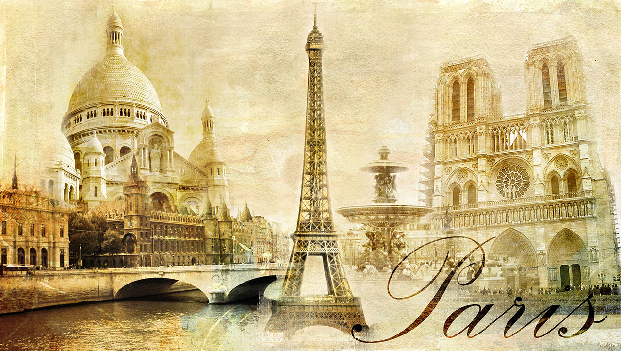 Постер (плакат) Из Парижа с Любовью
