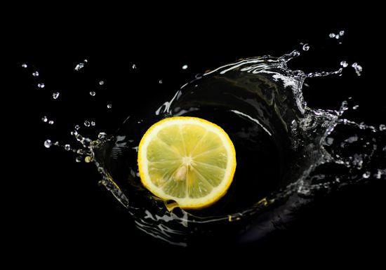 Постер (плакат) Лимон и вода