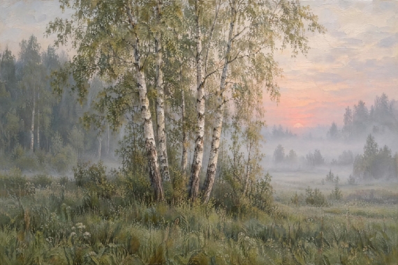 Постер Серебро опушки
