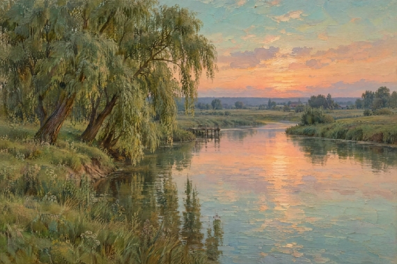 Постер Излучина