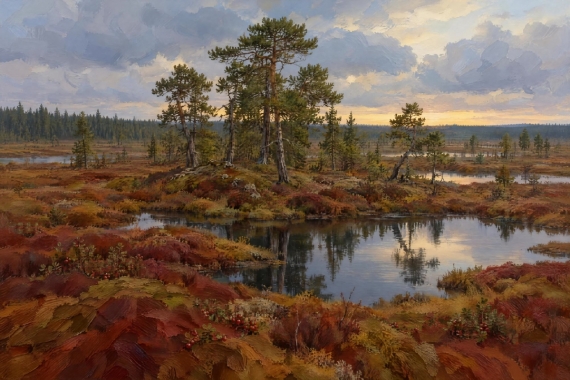 Постер Багульник и мох