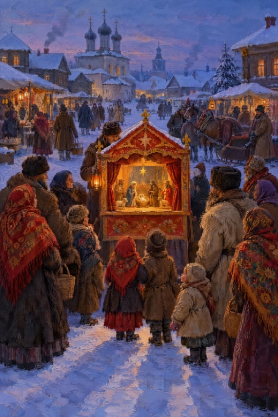 Постер Вертеп в синеве