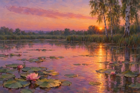 Постер Малиновая гладь