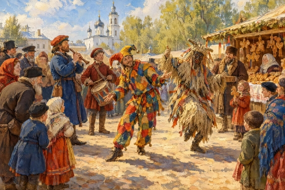 Постер Скоморошьи колокольцы