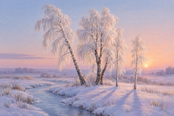 Постер Берёзовый куржак