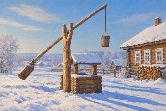 Постер Колодезный журавль