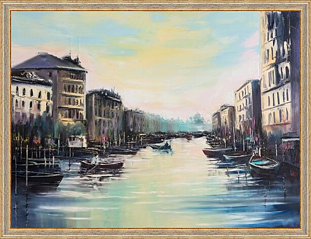Картина - Центральный канал Венеции