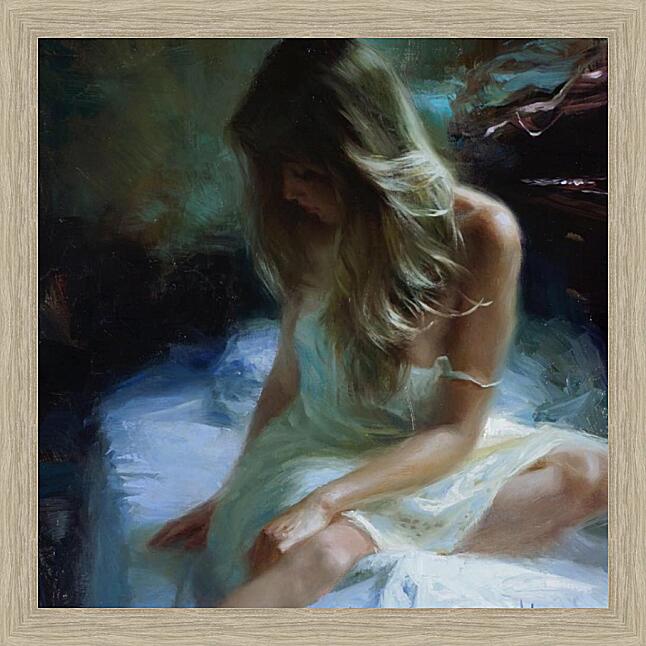 Картина - В кровати