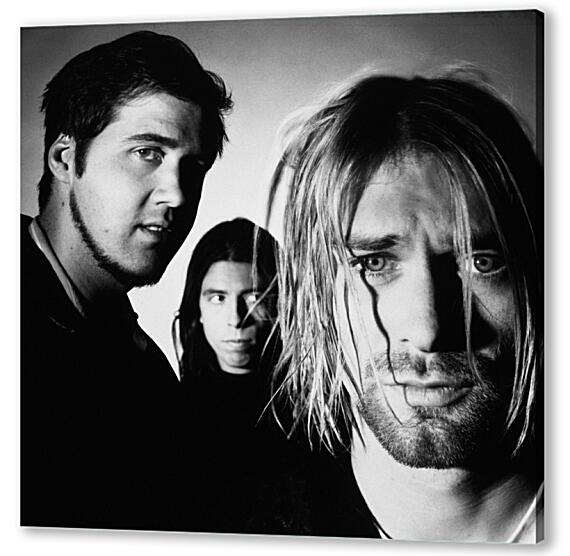 Постер (плакат) - Группа Nirvana 1993