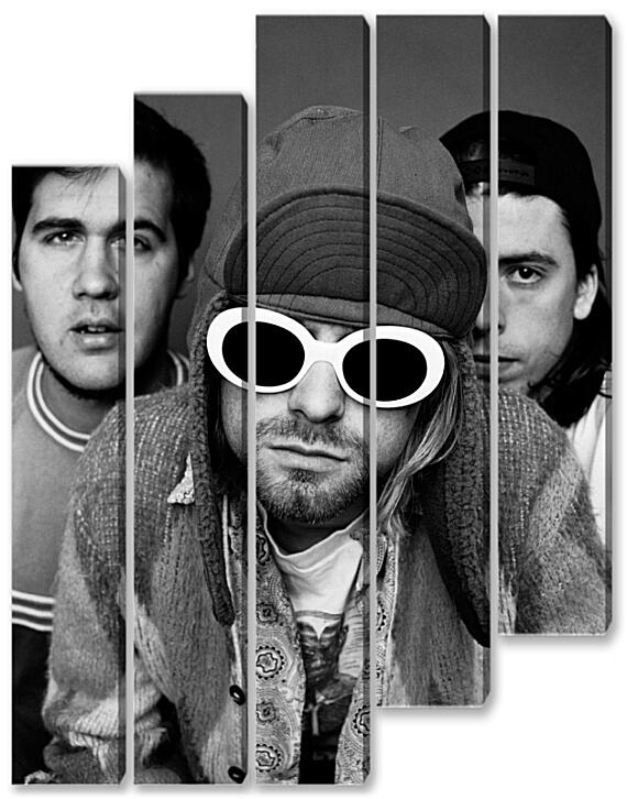 Модульная картина - Nirvana