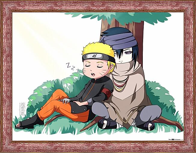 Картина - Naruto and Saske