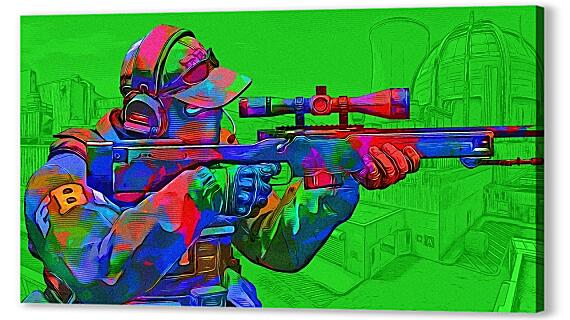 Картина маслом - CS GO Green