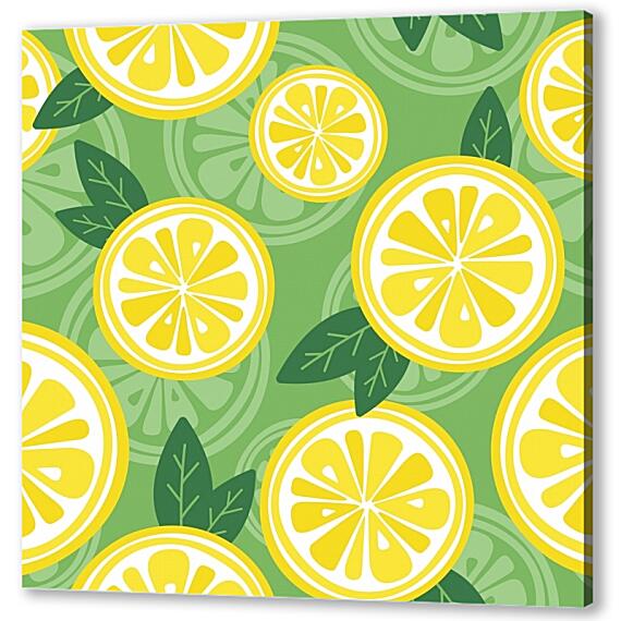 Картина маслом - Дольки лимона