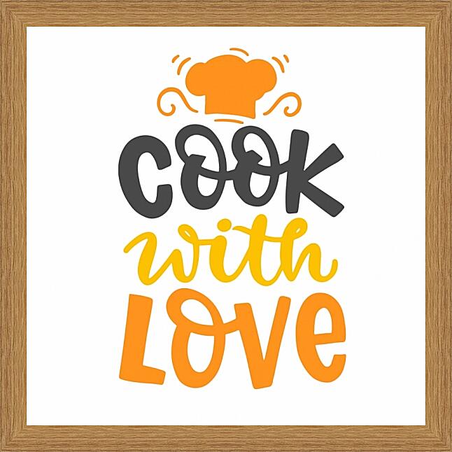 Картина - Готовь с любовью