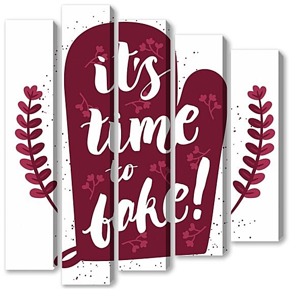 Модульная картина - Время испечь