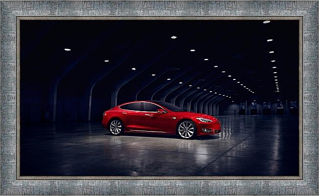 Картина - Red Tesla