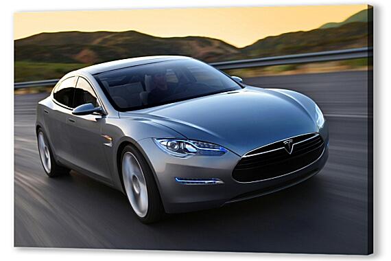 Картина маслом - Tesla Model S