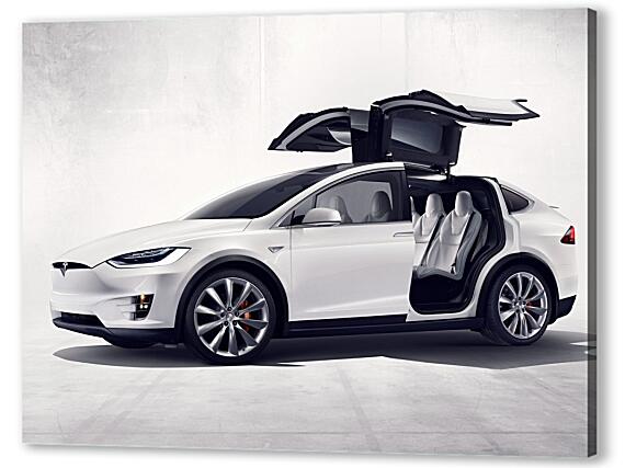 Постер (плакат) - Tesla Model X