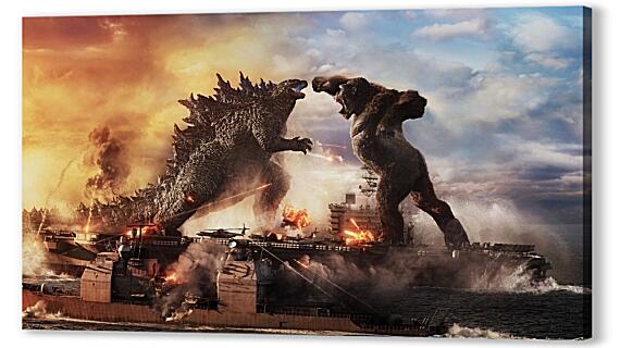 Картина маслом - Godzilla vs Kong