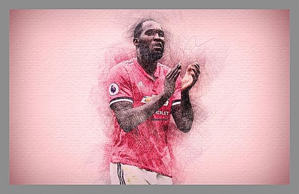 Картина - Romelu Lukaku