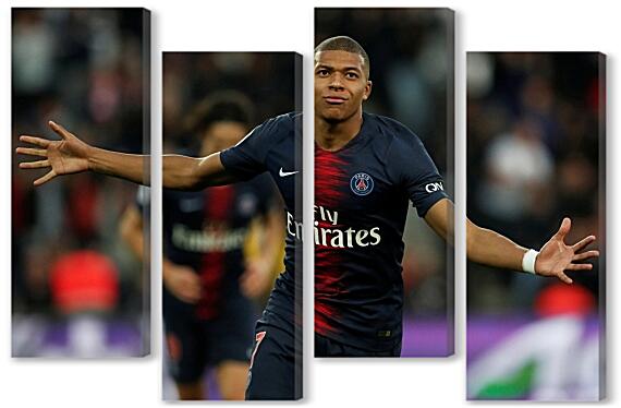 Модульная картина - Килиан Мбаппе