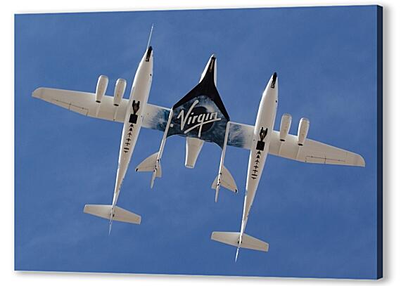 Картина маслом - Virgin Galactic самолет