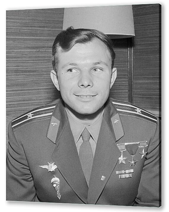 Постер (плакат) - Космонавт Гагарин