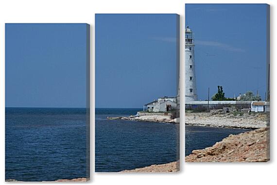 Модульная картина - Тарханкутский маяк в Крыму