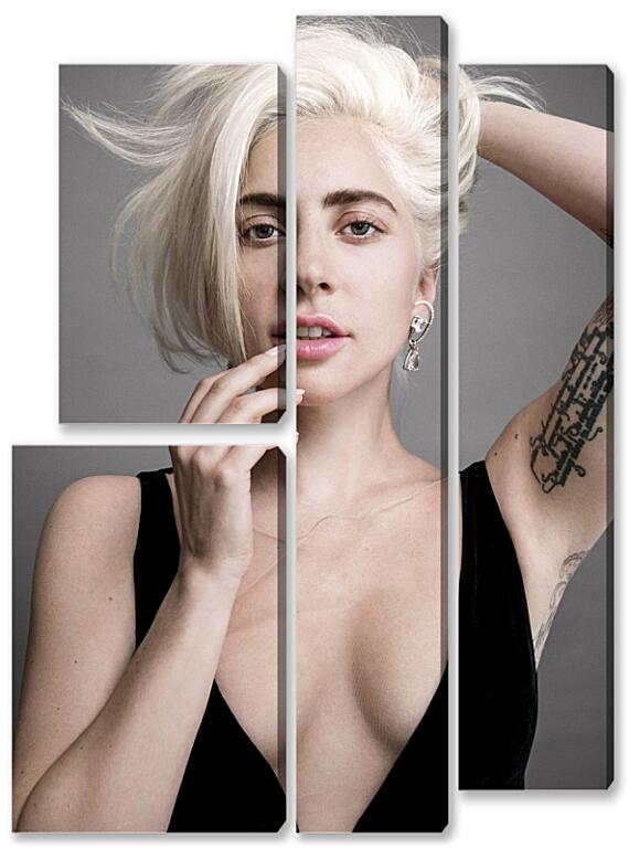 Модульная картина - Lady Gaga
