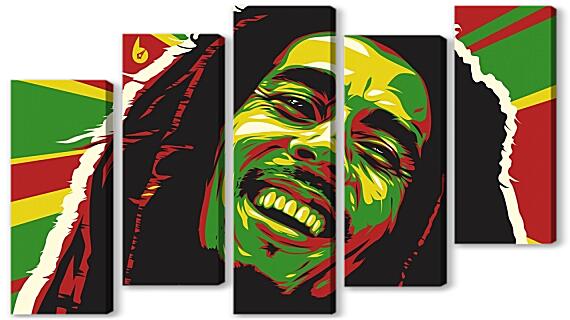 Модульная картина - Bob Marley Don't Worry