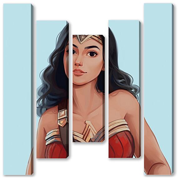Модульная картина - Wonder Woman