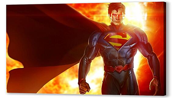 Картина маслом - Супермен DC