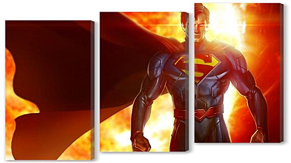 Модульная картина - Супермен DC