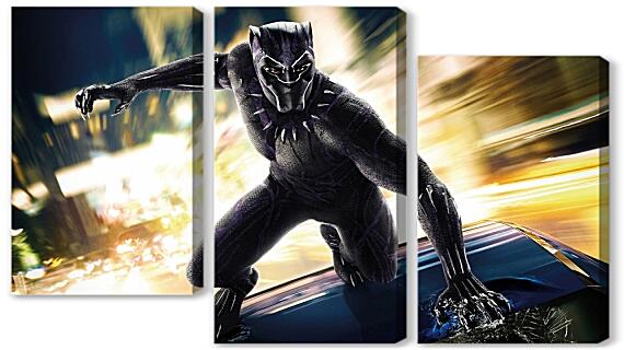 Модульная картина - Black Panther