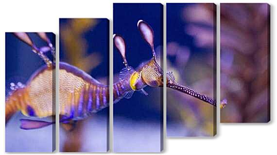 Модульная картина - Морской дракон