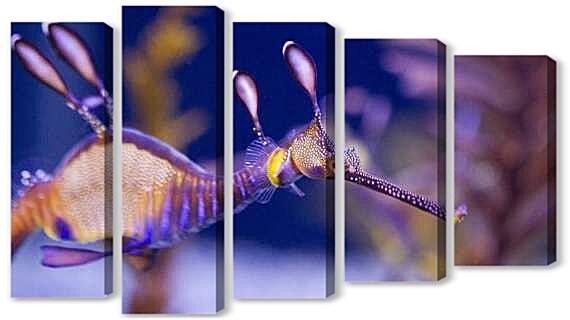 Модульная картина - Морской дракон